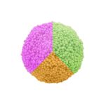 Slimy Ever Foam Kurumayan Bulut Slime 3 Renk Yeşil - Pembe - Turuncu