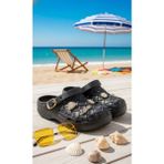 Slipcat Calx Kadın Kaydırmaz Sandalet Crocs Terlik 010-Siyah Ultra Hafif Malzeme ile Konforlu Kullanım