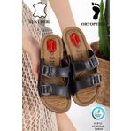 Slipcat Kadın Ultra Yumuşak Soft Taban Dolgu Topuk Ortopedik İçi Pedli Günlük Anne Terliği