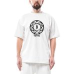 Slipknot Hellknight Oversize Beyaz Tişört - M