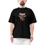 Slipknot Lowa Oversize Siyah Tişört - M