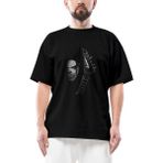 Slipknot Mick Thomson Guitar Oversize Siyah Tişört - XL