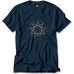 Slipknot Pentagram Symboll Lacivert Tişört Liyada