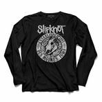 Slıpknot Rock Band Establıshed 1995 Uzun Kollu Tişört Baskılı Çocuk T-Shirt Siyah