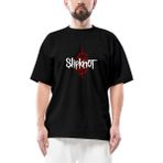 Slipknot Symboll Oversize Siyah Tişört - XL