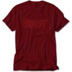 Slipknot Text Kırmızı Tişört Liyada - XL