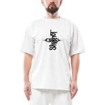 Slipknot x Ball Oversize Beyaz Tişört - XL
