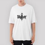 Slipknot X Ball Oversize Beyaz Tişört