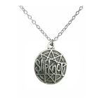 Slipknot Yuvarlak Metal Kolye – 60 Cm Zincirli Rock & Metal Takı