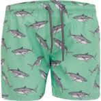 SlipStop BERKO MINT JUNIOR SHORT Yeşil Erkek Çocuk Deniz Şortu - 8 - 9 Yaş
