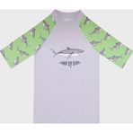 Slipstop Berko Mint Kolay Kuruyan Uv Korumalı Erkek Çocuk T Shirt ST22120044 YEŞİL