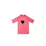 SLIPSTOP Bisiklet Yaka Dar Kalıp Baskılı Kız Çocuk T-shirt