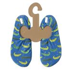 Slipstop Çocuk Plaj Ayakkabıları Kaymaz Spor Ayakkabıları Yüzme Ayakkabıları Yüzme Ayakkabıları Yüzme Ayakkabıları Tatil Yoga Unisex Güneş Koruma Faktörü 50 Mavi Timsahlı