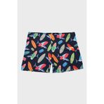 SLIPSTOP Daniel Desenli Lastikli Bel Boxer Mayo Short Erkek Çocuk MAYO SHORT SR2631000007