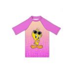 SLIPSTOP Desenli Kız Çocuk T-Shirt, 4-5 Yaş, 5003265887, Pembe, Kız Çocuklar