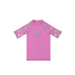 Slipstop Glace Polyester Pembe Kız Çocuk T-Shirt