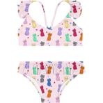 Slipstop Hermes Bikini Bikini Crop - 6 - 7 Yaş - Beyaz