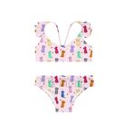 Slipstop Hermes Bikini Bikini Crop Beyaz 02-03