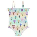 SLIPSTOP Kız Çocuk Cappadocia Swimsuit Mayo