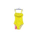 Slipstop Kız Çocuk Eyes Swimsuit Mayo