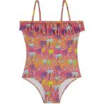 Slipstop Kız Çocuk Tropic Junior Swimsuit Mayo