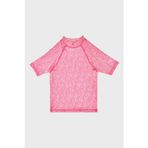 Slipstop Serpina Fuchsia Junior Desenli Uv Korumalı Kısa Kollu Mayo Kız Çocuk T Shirt ST2614000003 FUŞYA