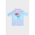 Slipstop Shirley Uv Korumalı Kısa Kollu Mayo T Shirt Kız Çocuk T Shirt ST2612000003 - Mint - 2 - 3 Yaş
