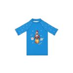 SLIPSTOP Skyrocket Baskılı Uv Korumalı Kısa Kollu Mayo T Shirt Erkek Çocuk T SHİRT ST2532000003