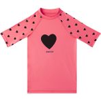 Slipstop ST21110035 Paige Pembe Siyah Kız Çocuk T-Shirt - 6 - 7 Yaş - Çok Renkli