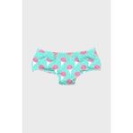 Slipstop Yummy Nappy Mayo Desenli Uv Korumalı Short Kız Çocuk Mayo Short SN2671000005 - 6 - 9 Ay - Mint