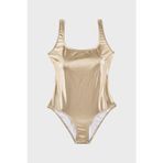 Slipstop Zelma Gold Uv Korumalı Parlak Bayan Mayo SM2644000011 ALTIN