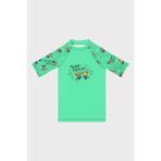 SLIPSTOP Zingoo Baskılı UV Korumalı Kısa Kollu Mayo T Shirt Erkek Çocuk T SHİRT ST2622140001