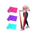 Slipt 3 Adet Pilates Bandı Plates Bantı Egzersiz Lastiği Yoga Egzersiz Bandı (90 * 15)