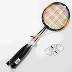 Slipt Badminton Seti 2 Raket 3 Top