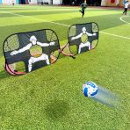 Slıpt Çok Fonksiyonlu 2'Si 1 Arada Mini Futbol Eğitim Kalesi Hem Açık Hem Kapalı Futbol Antreman Kalesi Cks-153