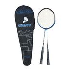 Slipt Pro 606 Çantalı Badminton Seti 2 Adet Badminton Raketi 1 Adet Badminton Topu PRO SET Mavi