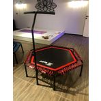 Slipt135 Cm ''(54 Inç) Tutunmalı Step Trambolin (Kırmızı)