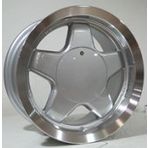 SLK 1617 6x13 4x98 Et13 58.6 Silver Lıp Machined Otomobil Jantı