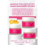 Séllies 3'lü Shiny Primer+ Ultra Parlak Makyaj Bazı | Cilt Tonu Eşitleyici | Onarıcı | SPF50+