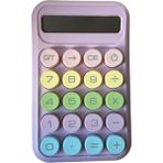 Slm RZ819 Runzon Lila Renkli Gövde Hesap Makinesi