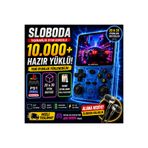 SLOBODA R36S Game Console Retro 15000+ Oyun 64GB HD Ekran El Konsolu Kulaklık Hediye