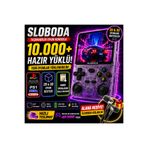 SLOBODA R36S Retro El Konsolu 15000+ Oyun Yüklü 64GB HD Ekran Kulaklık Hediye