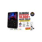 SLOBODA R36S Retro Oyun Konsolu 15000+ Oyun Yüklü 64GB HD Ekran Yeni Nesil Kulaklık Hediye