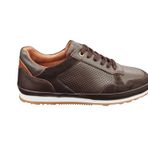 Slope 936103M İç Dış Hakiki Dana Derisi Ortopedik Erkek Günlük Casual Sneaker Ayakkabı KAHVE 41