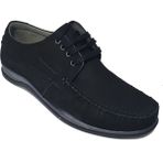 Slope Bağcıklı Marin Model Hakiki Deri Erkek Günlük Casual Ayakkabı 3015003 - Siyah