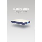 Sloth Bedding Doğal Latex Hipoalerjenik Yan ve Sırt Üstü Ortopedik Yastık 40 x 60 cm Slothylatex - Beyaz