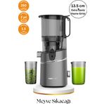 Slow Juicer Yavaş Sıkım Katı Meyve Sıkacağı Sorbe ve dondurma