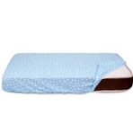 Sluupy Lastikli Fitted Mavi 70x110 cm Bebek Yatak Çarşafı