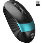 Sm-18 Usb Siyah/Mavi 2.4Ghz Optik Kablosuz Mouse