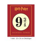 Sm Love Harry Potter 9 3/4 Büyük Boy Yenilebilir Pasta Süsü Kurabiye Cupcake Şeker Hamuru Kağıt Baskı